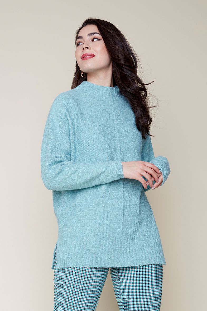 Oversized knit sweater