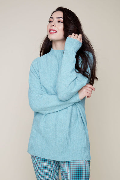 Oversized knit sweater